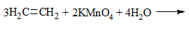 Уравнение реакции обесцвечивания раствора kmno4